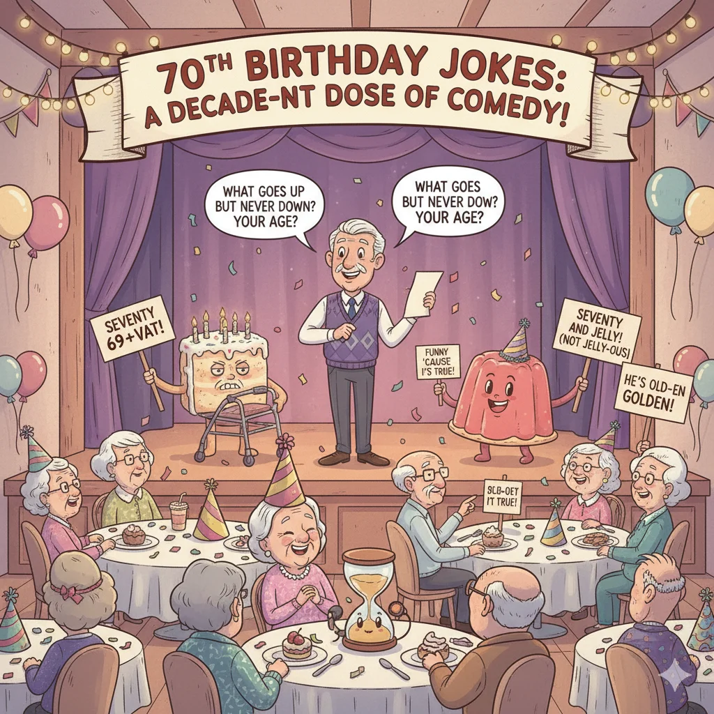 70th birthday jokes