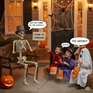 Cartoon Halloween Jokes