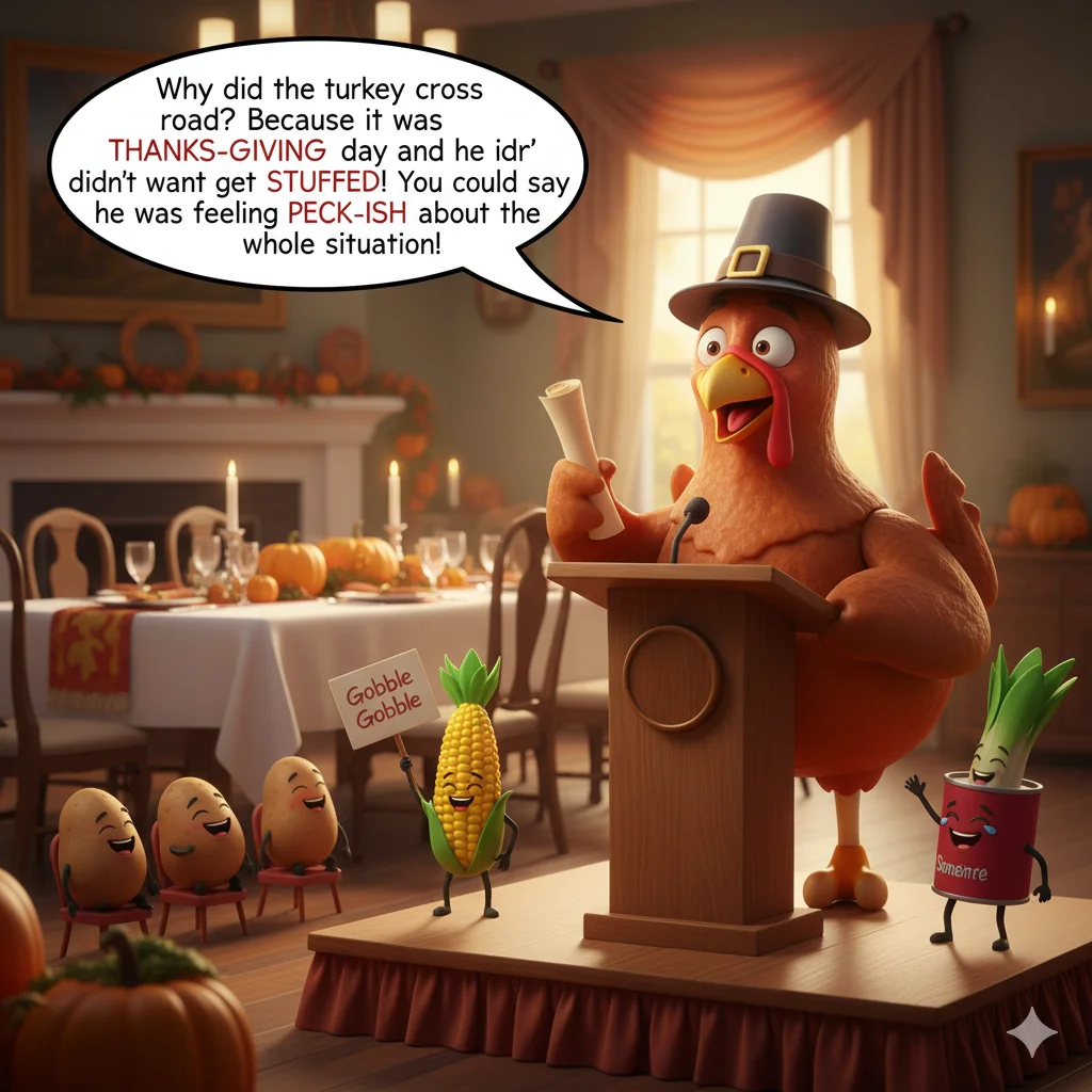 Funny Thanksgiving Day Puns