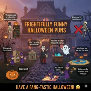 bad halloween puns