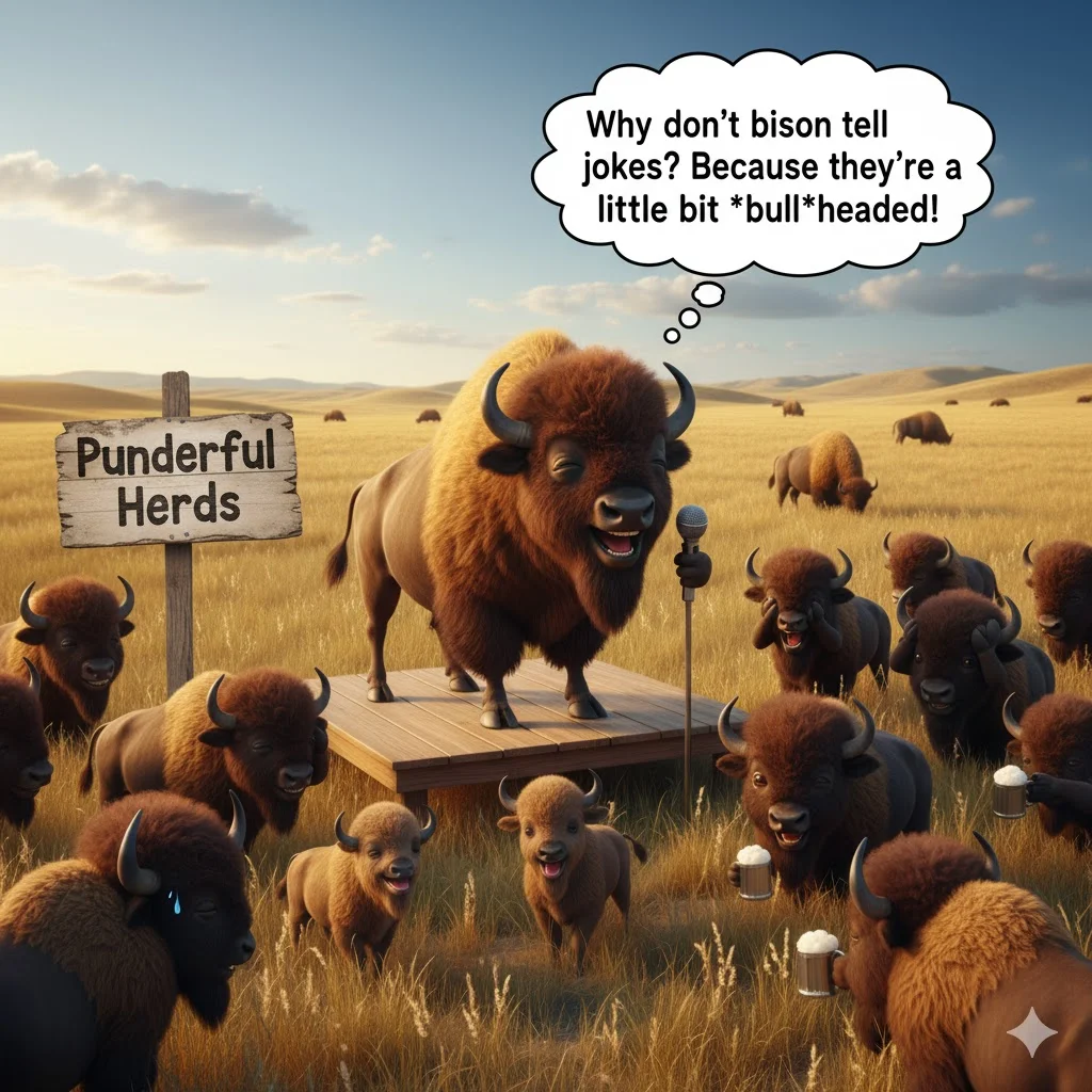 bison jokes