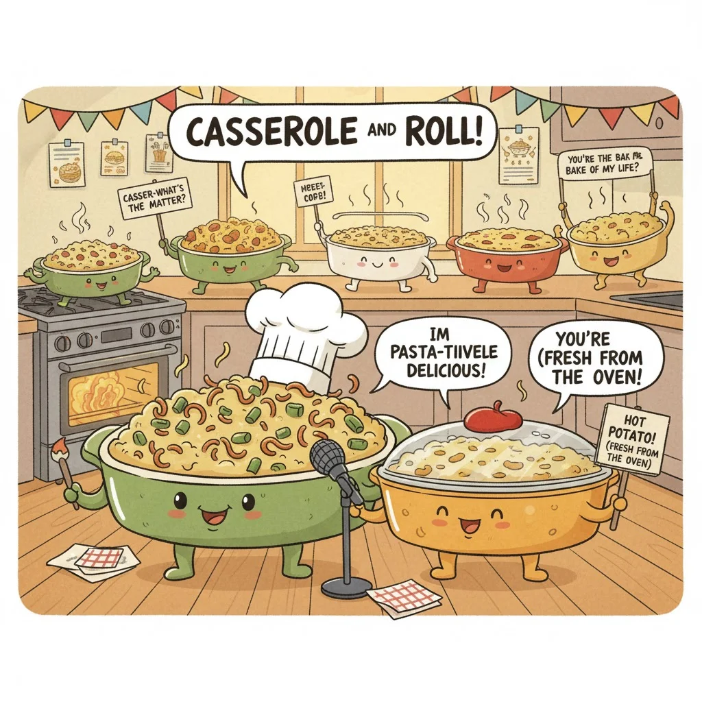 casserole puns