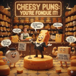 cheesy puns
