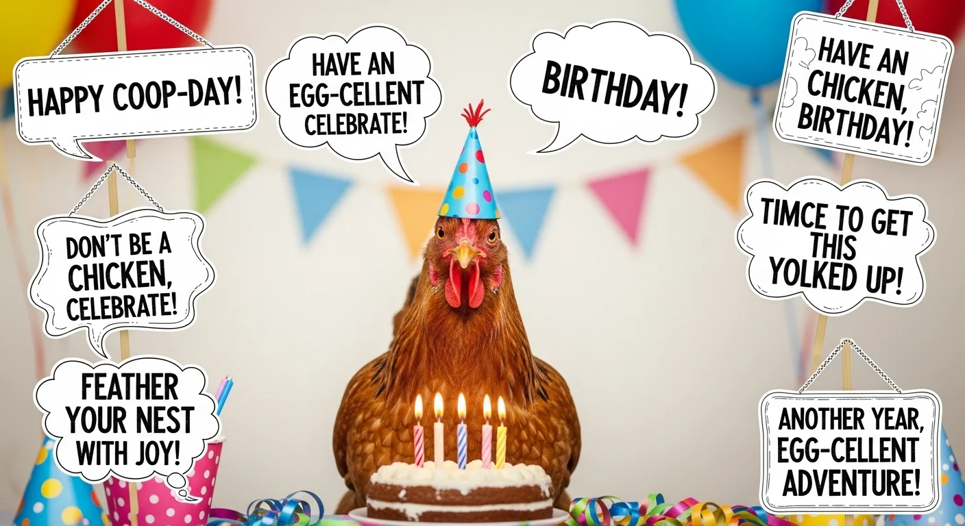 chicken birthday puns