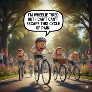 cycling puns