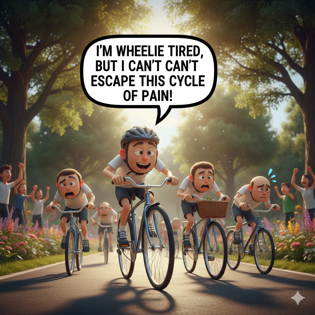 cycling puns