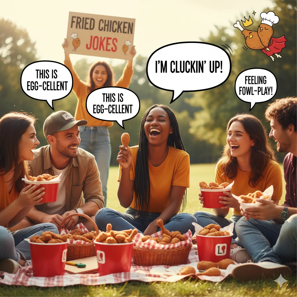 fried chicken jokes