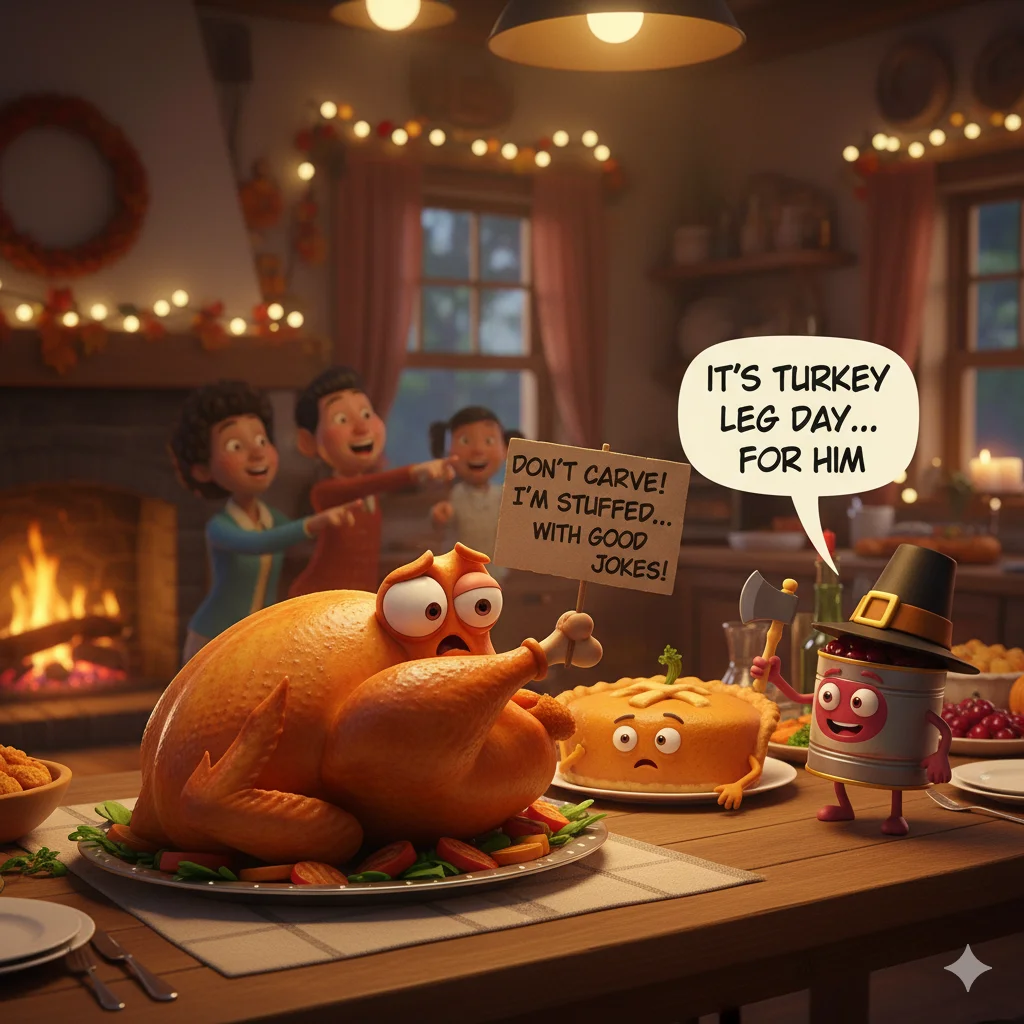 funny turkey day jokes