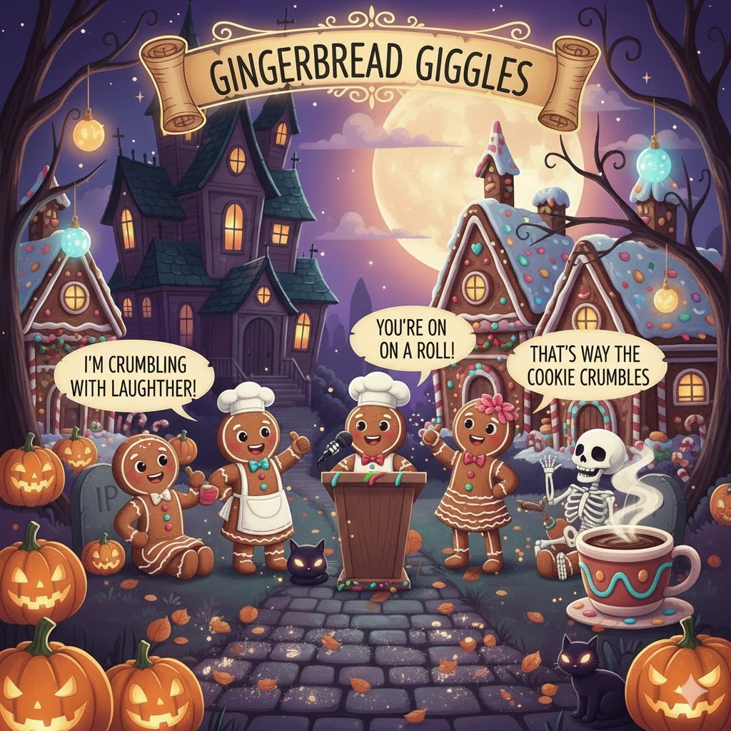 gingerbread cookie puns