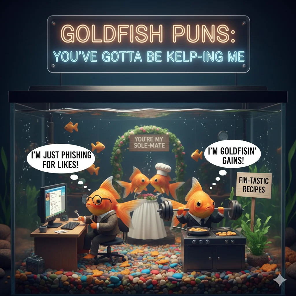 goldfish puns