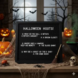 halloween letter board jokes
