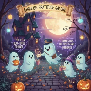 halloween thank you puns