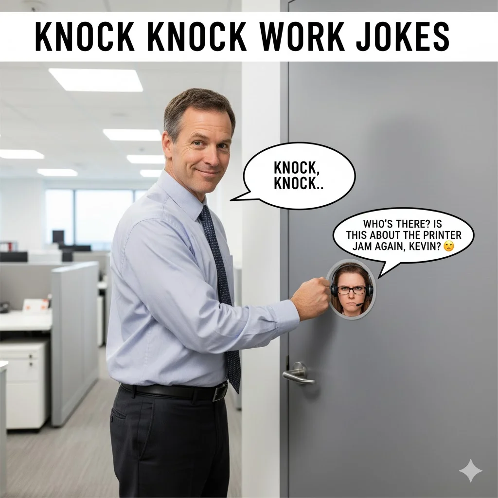 knock knock work jokes