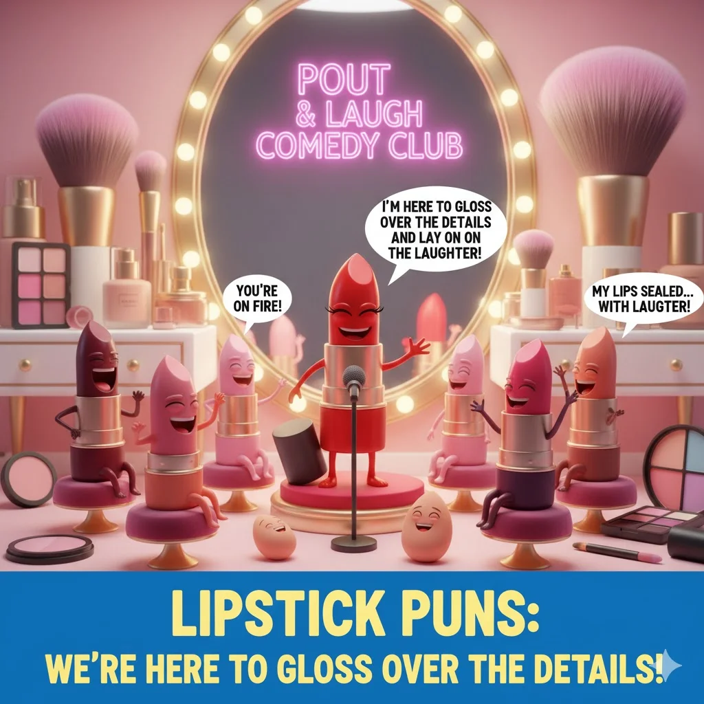 lipstick puns