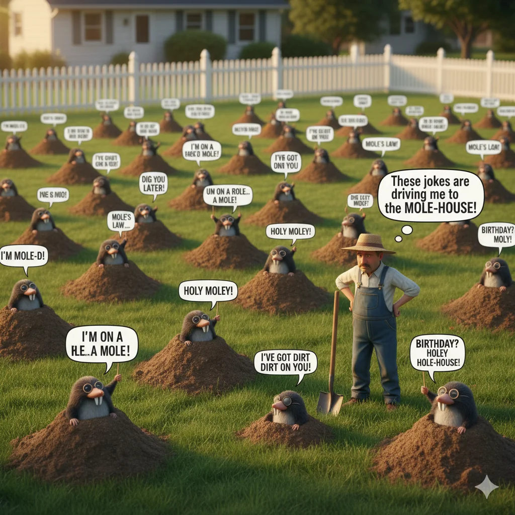 mole jokes