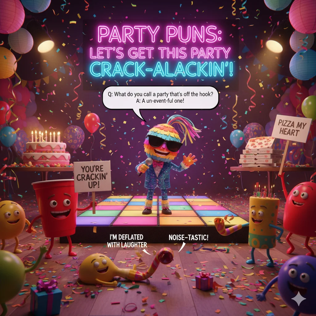party puns