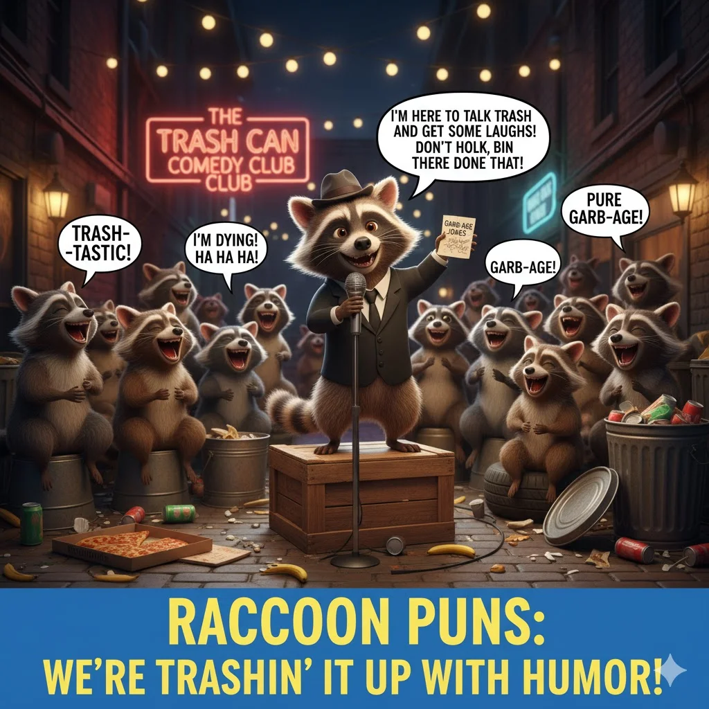 raccoon puns