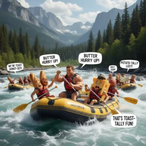 rafting puns