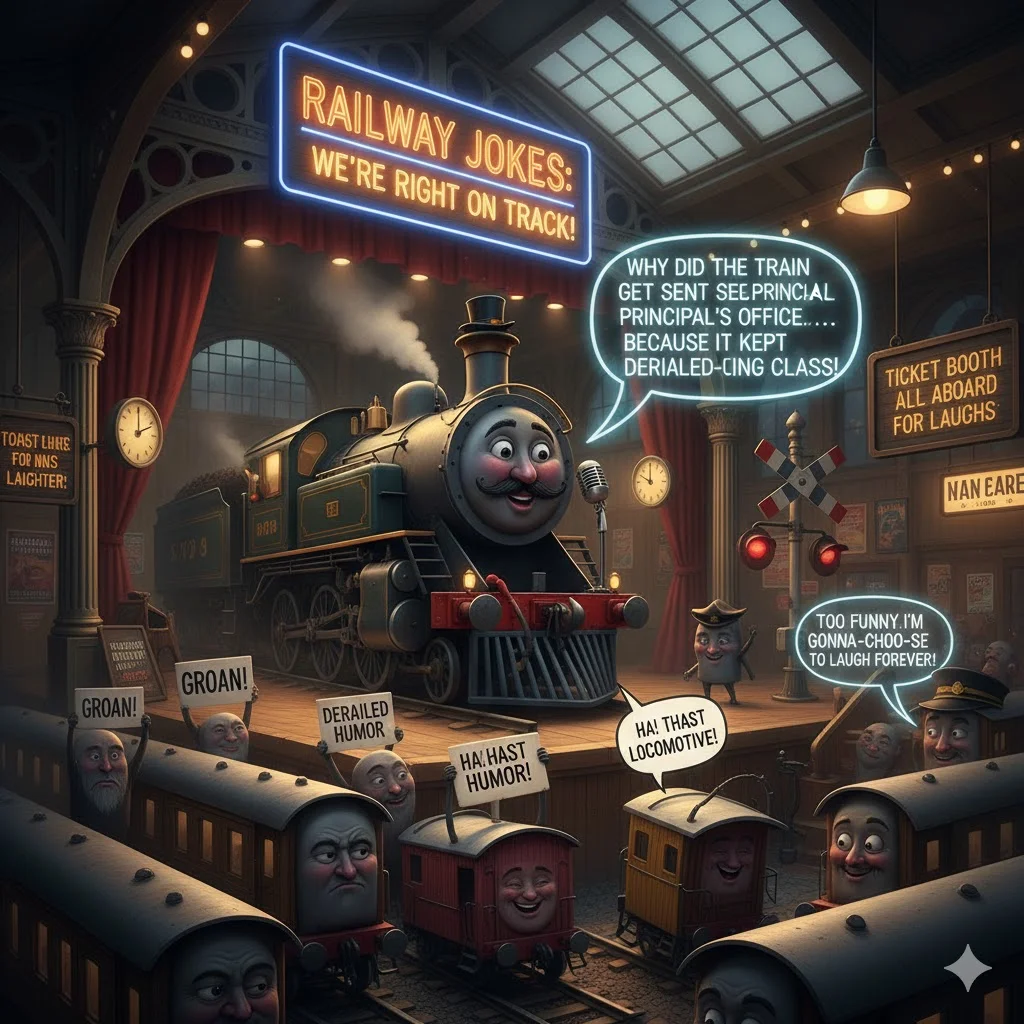 railway jokes