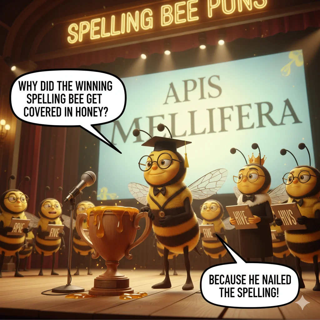 spelling bee puns