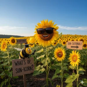 sunflower puns