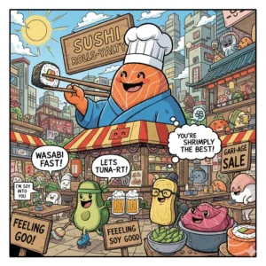sushi puns
