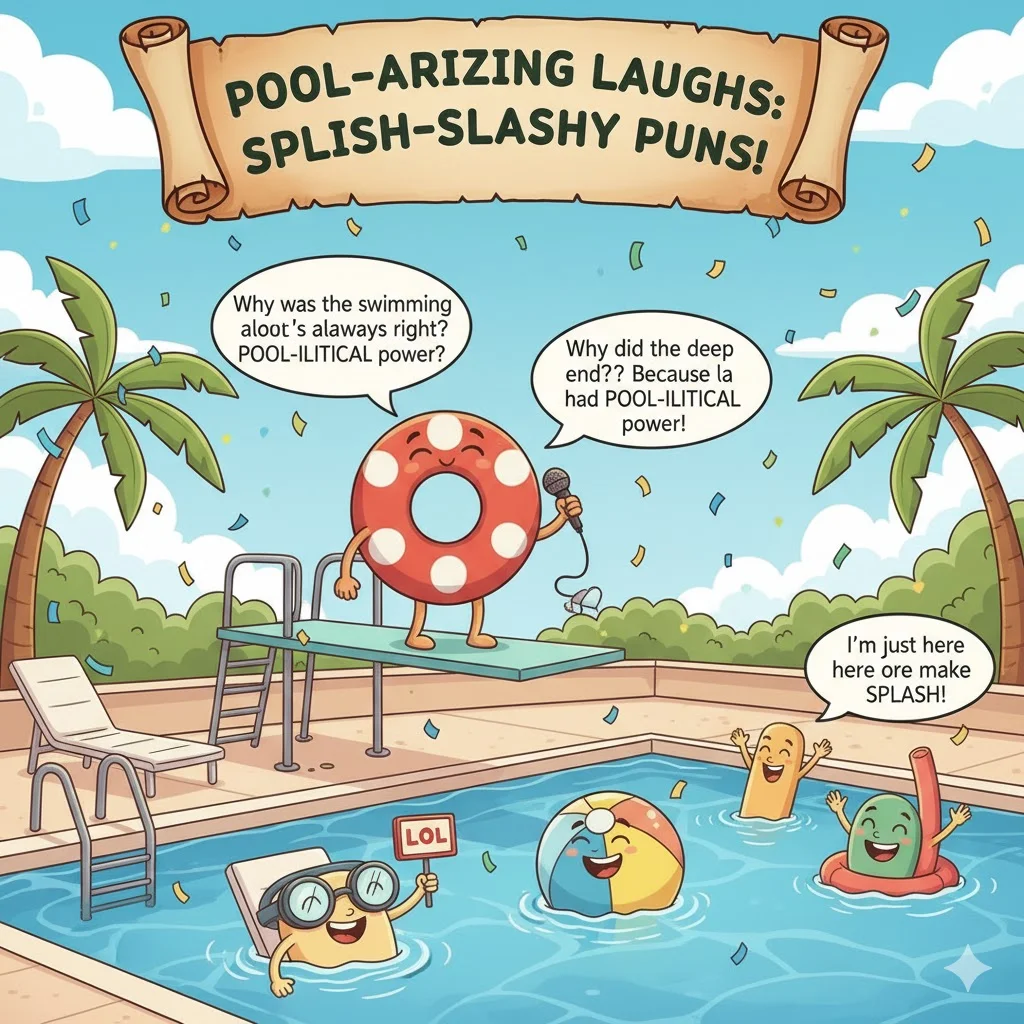 swimming pool puns
