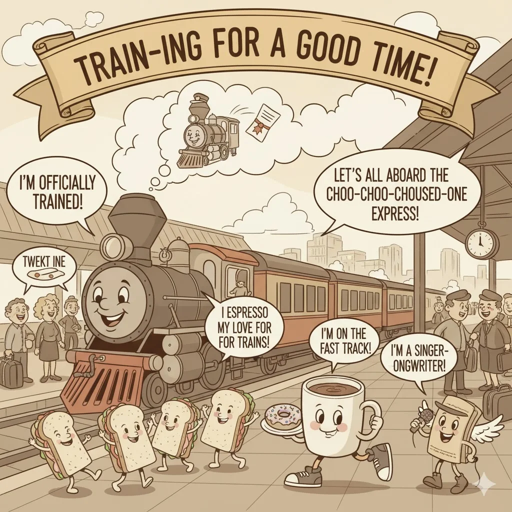 train puns