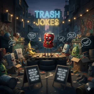 trash jokes