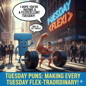 tuesday puns