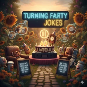 turning forty jokes