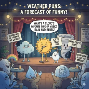 weather puns