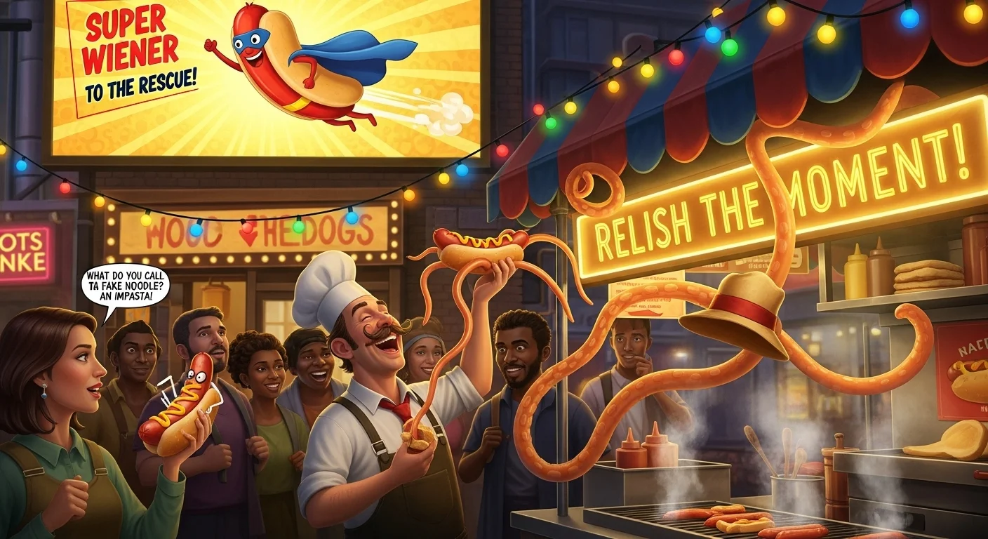 Cool Hotdog Jokes with Swagger