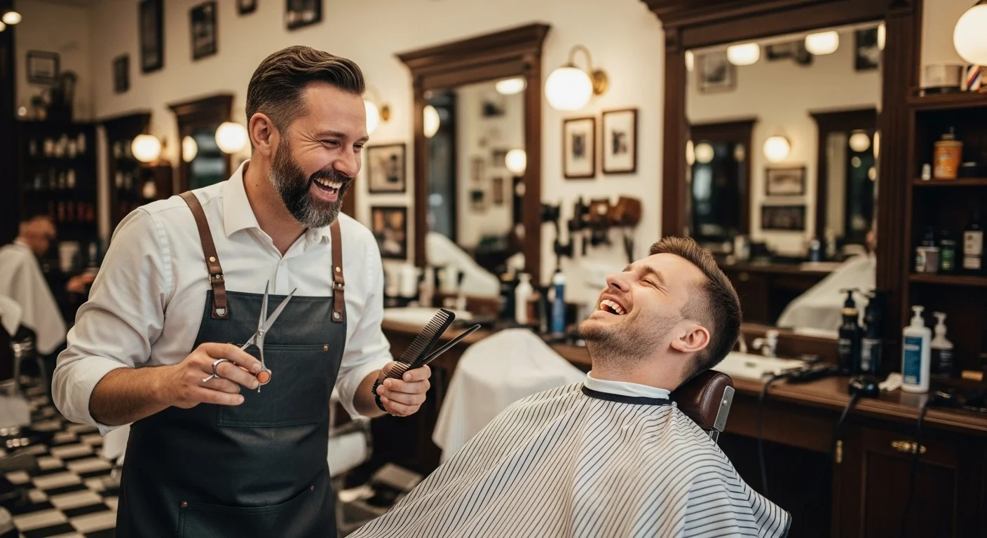 Funny Barber Shop One-Liners