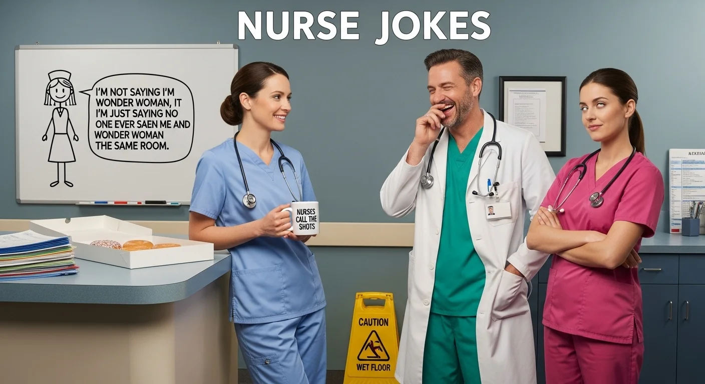 Funny Nurse Captions for Social Media