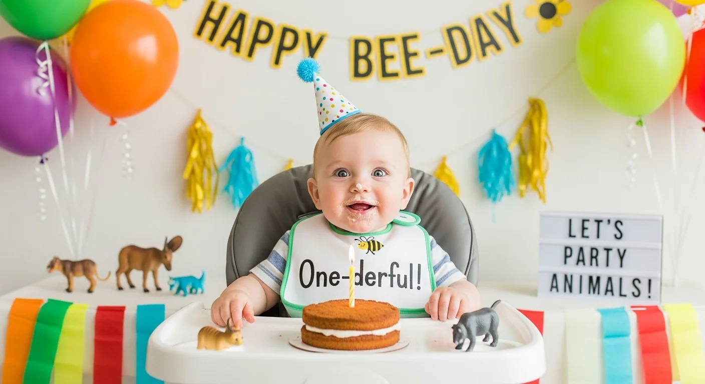 Girl’s First Birthday Puns