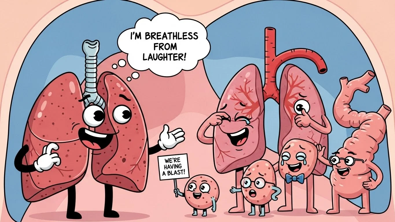 Lungs vs. Heart A Funny Rivalry