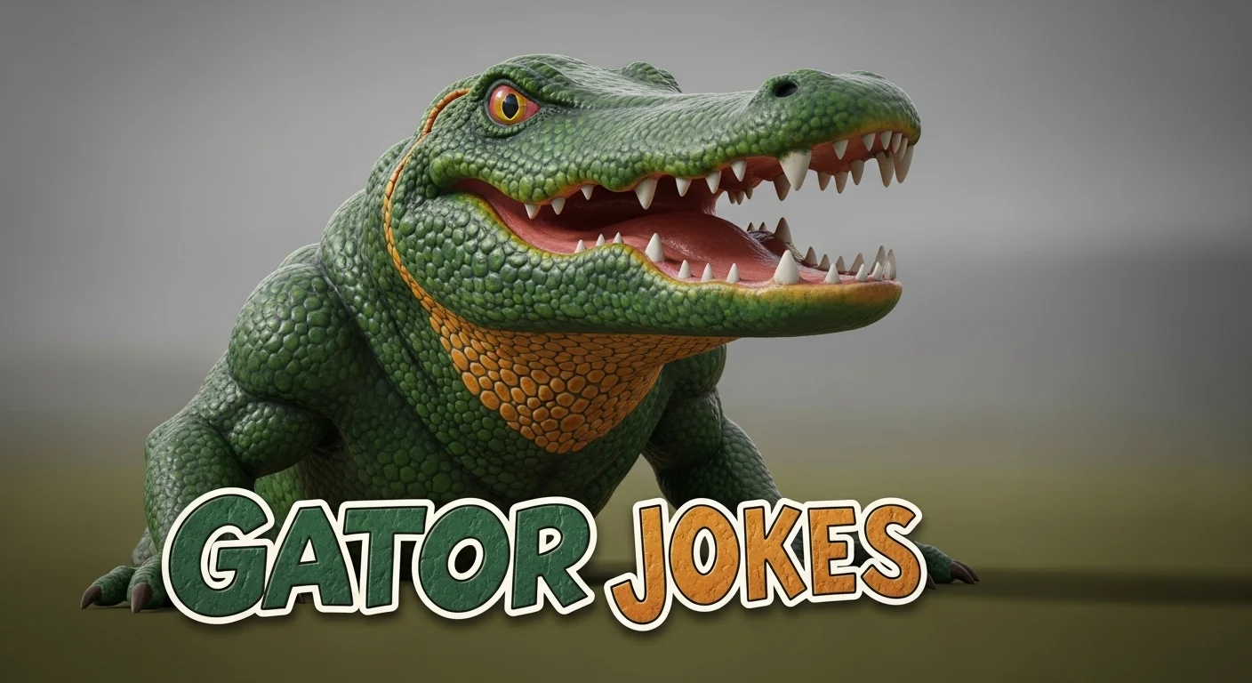 Stand-Up Gator Gags