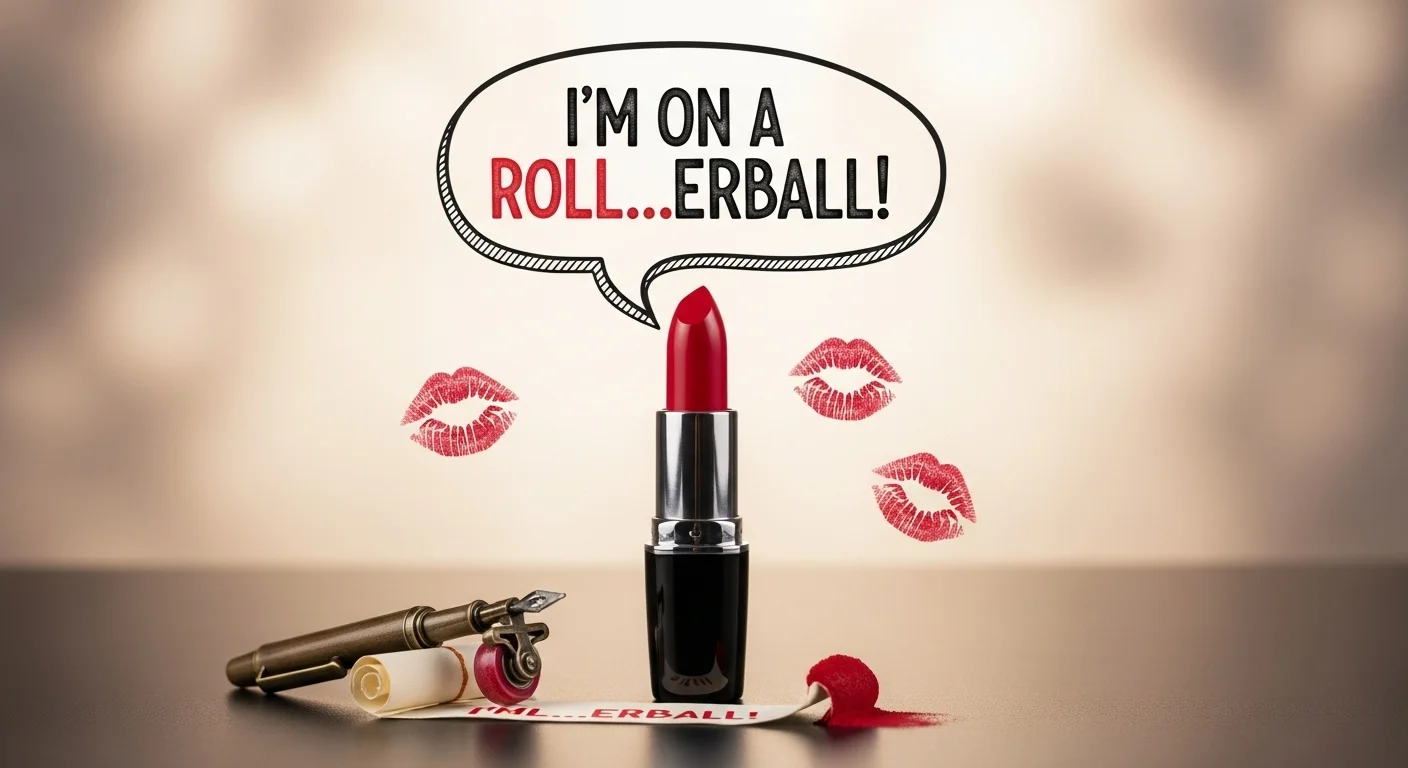 lipstick & friendship puns
