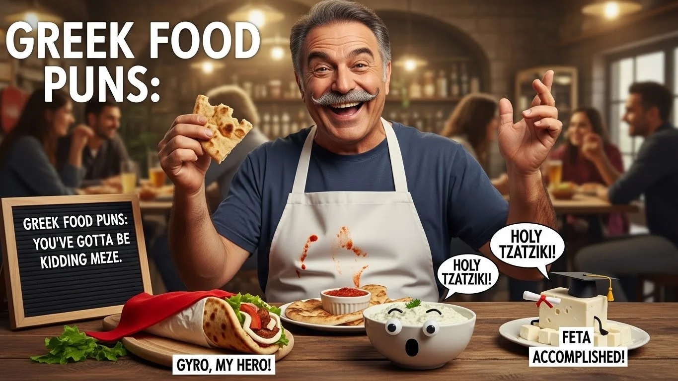 Appetizer & Mezze Puns