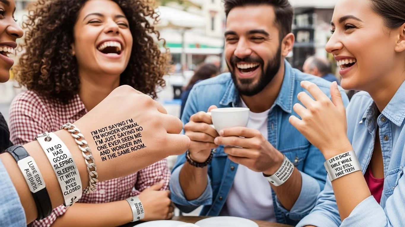 Bracelet One-Liners That Sparkle with Wit