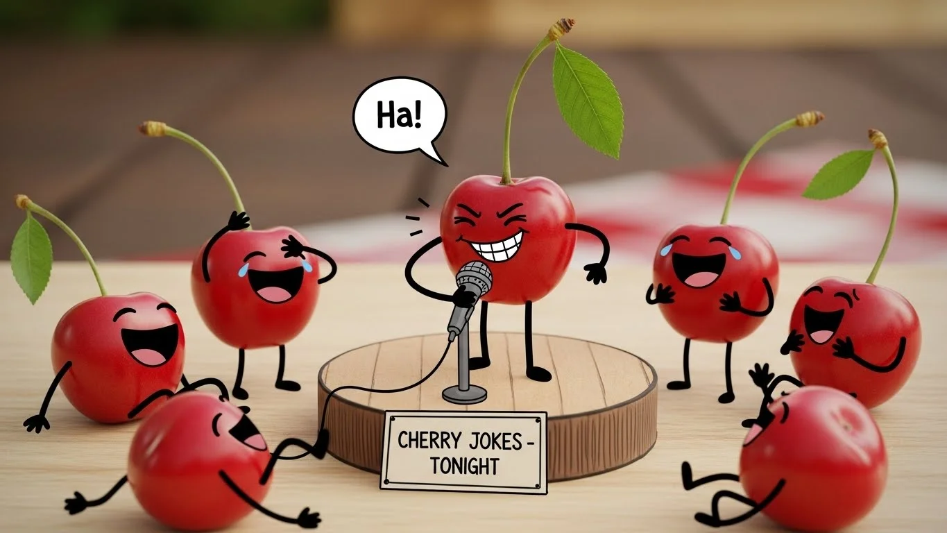 Funny Cherry One-Liners