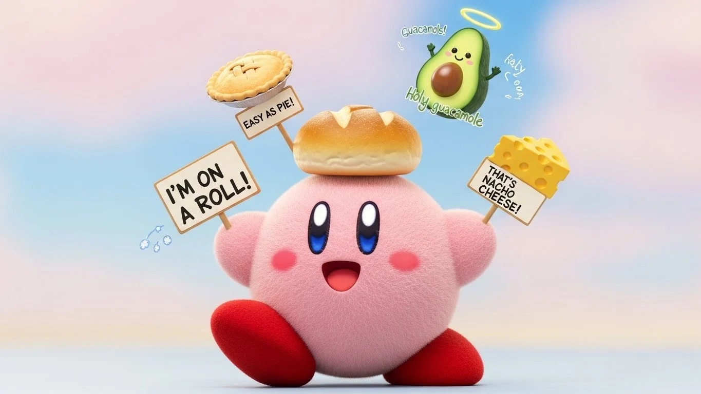 Kirby Food Puns for Sweet Giggles