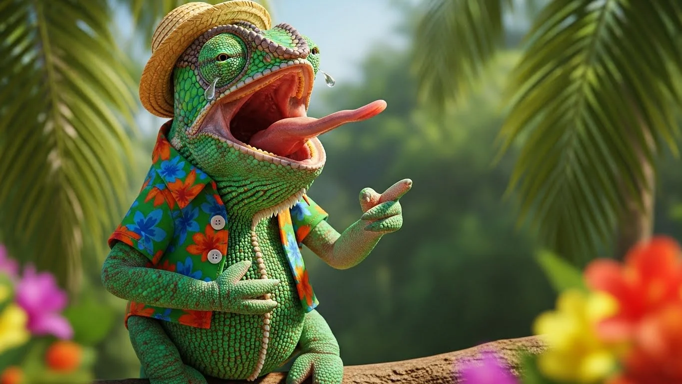 Legendary, Deep & Final Chameleon Jokes