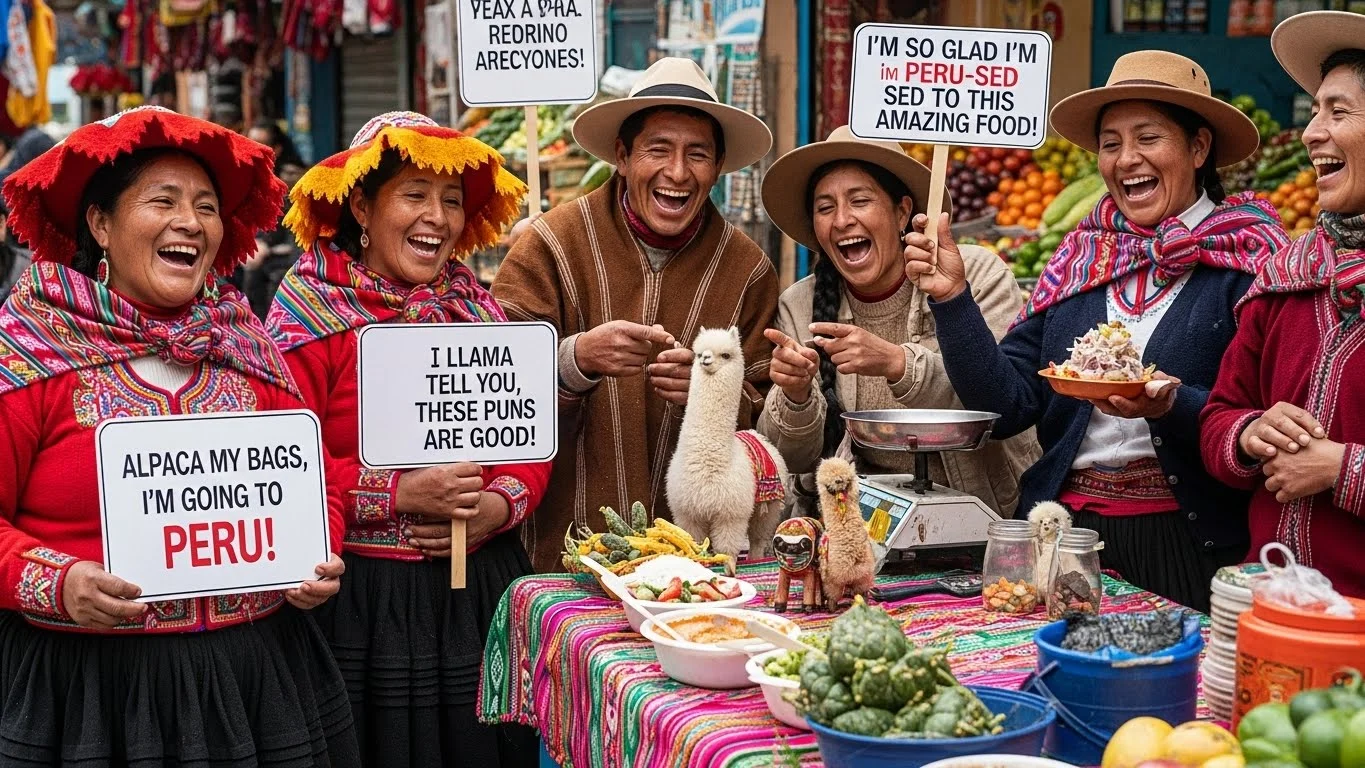 Machu Picchu Giggles