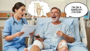 knee operation jokes