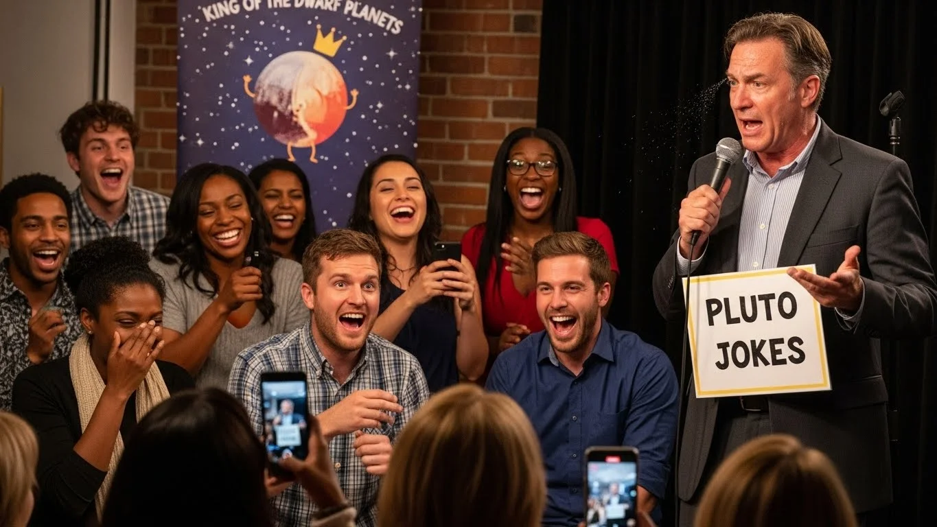 Disney Pluto Meets Planet Pluto