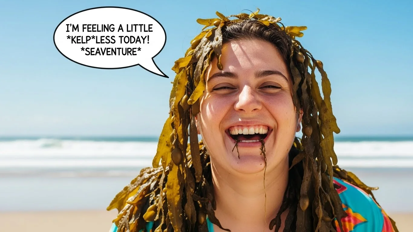 Funny kelp puns that’ll keep you floating