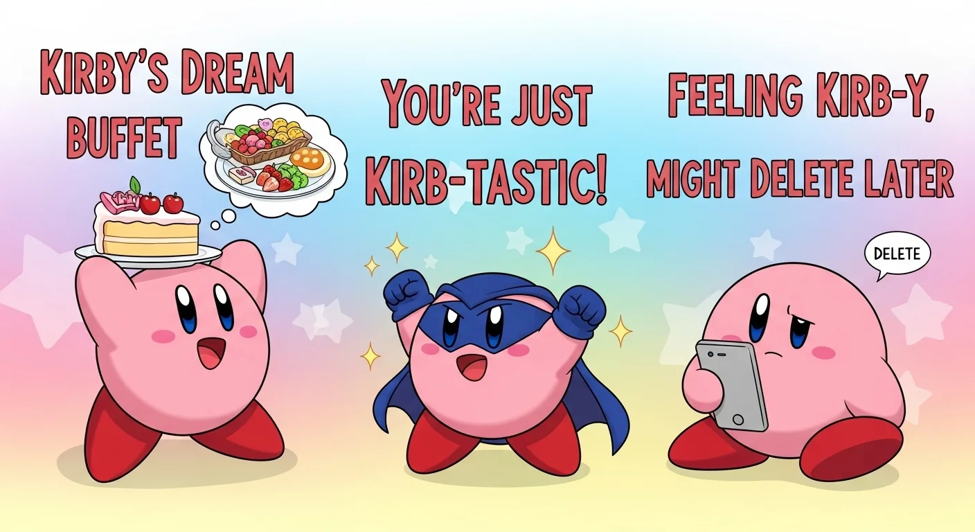 Kirby puns one-liners