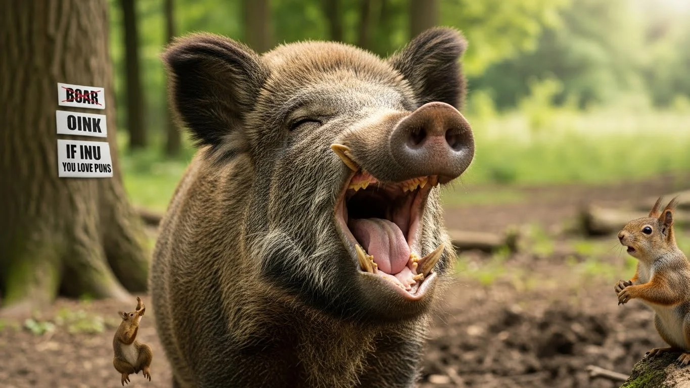 Motivational Boar Puns